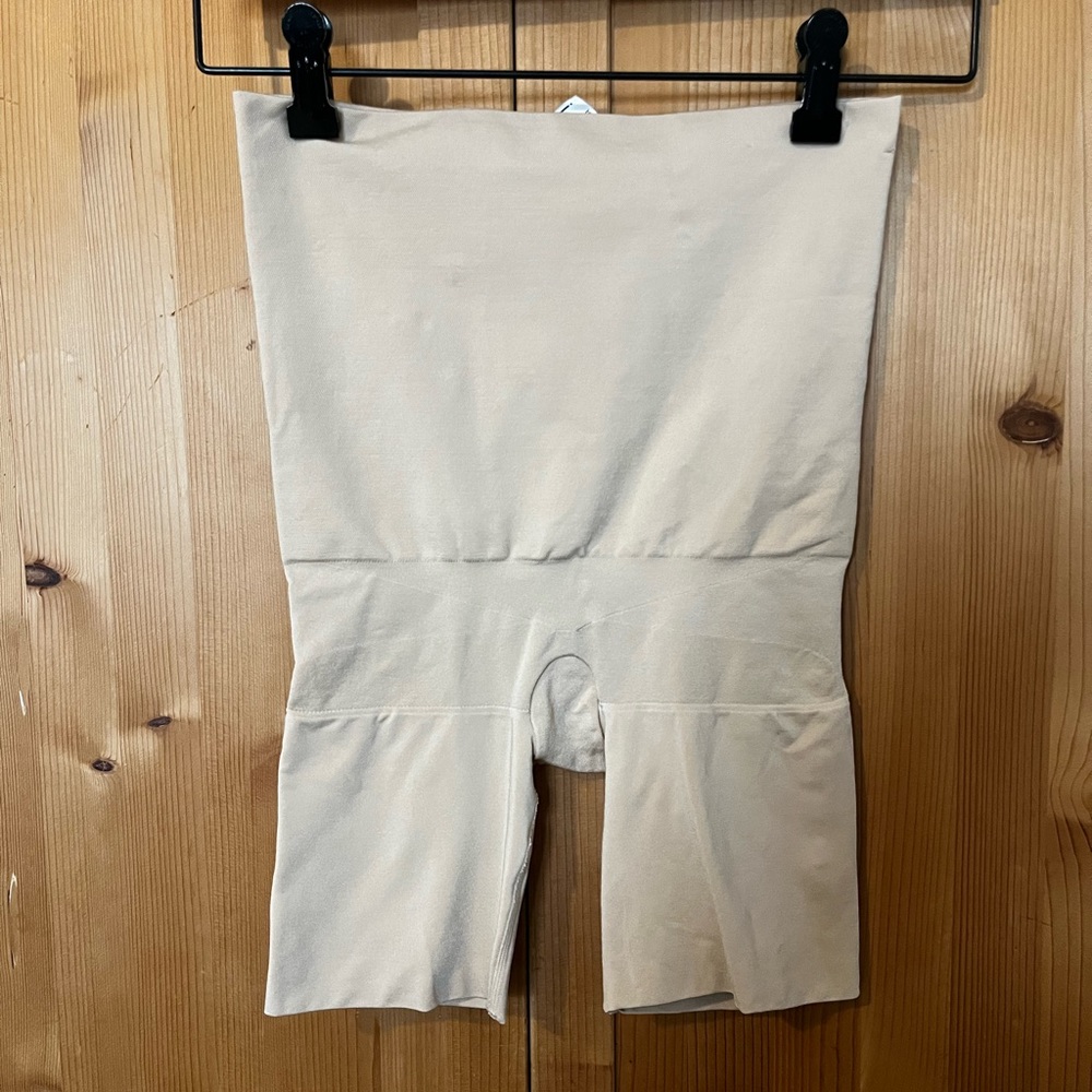 Spanx high waist compression shorts